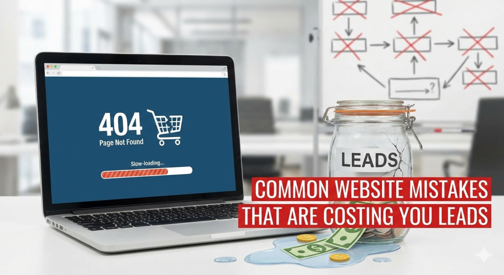 Common Website Mistakes That Are Costing You Leads