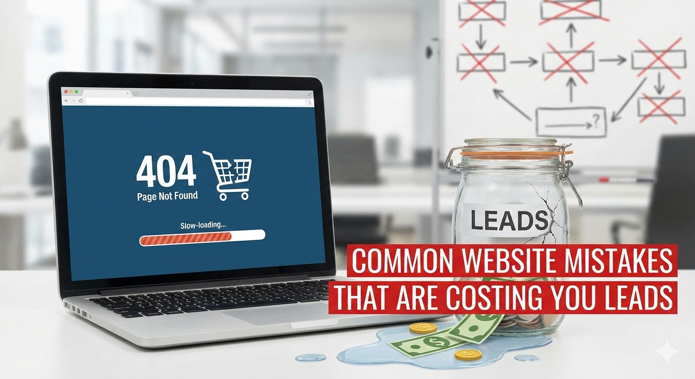Common Website Mistakes That Are Costing You Leads