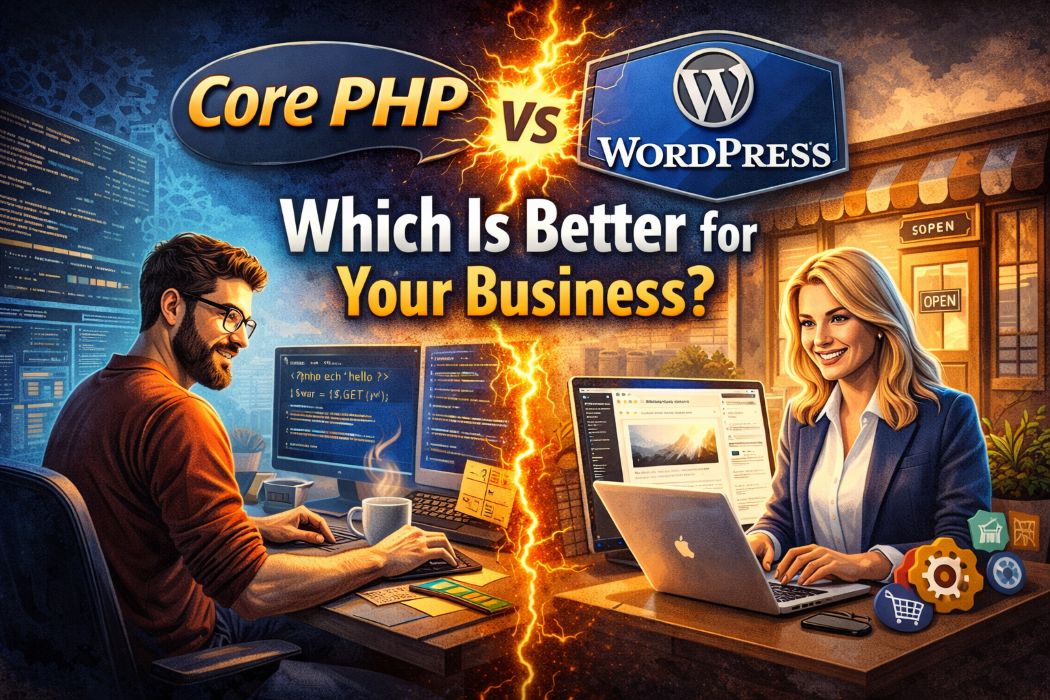 Core PHP vs WordPress: Which Is Better for Your Business?